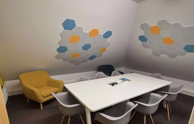 Picture shows the meeting room that is available to hire at CHWH